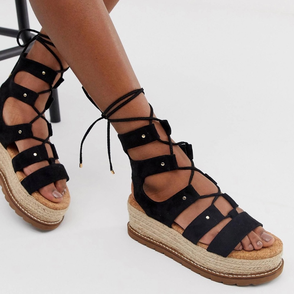 ASOS Design Jive Platform Espadrilles